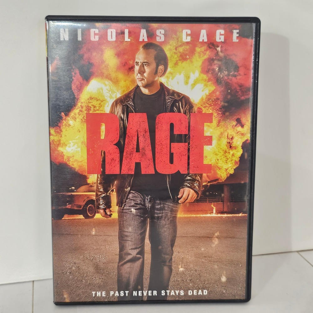 Rage DVD 2014 Nicolas Cage Danny Glover Action Thriller Movie RLJ Entertainment